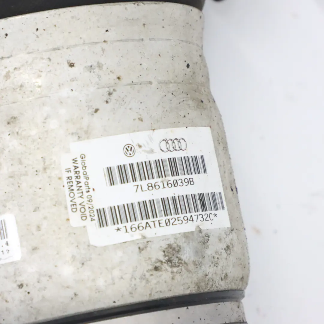 Audi Q7 4L Amortyzator Pneumatyczny Miech Lewy Przód - SKU 7L8616039D - Numer Części 7L8616039D