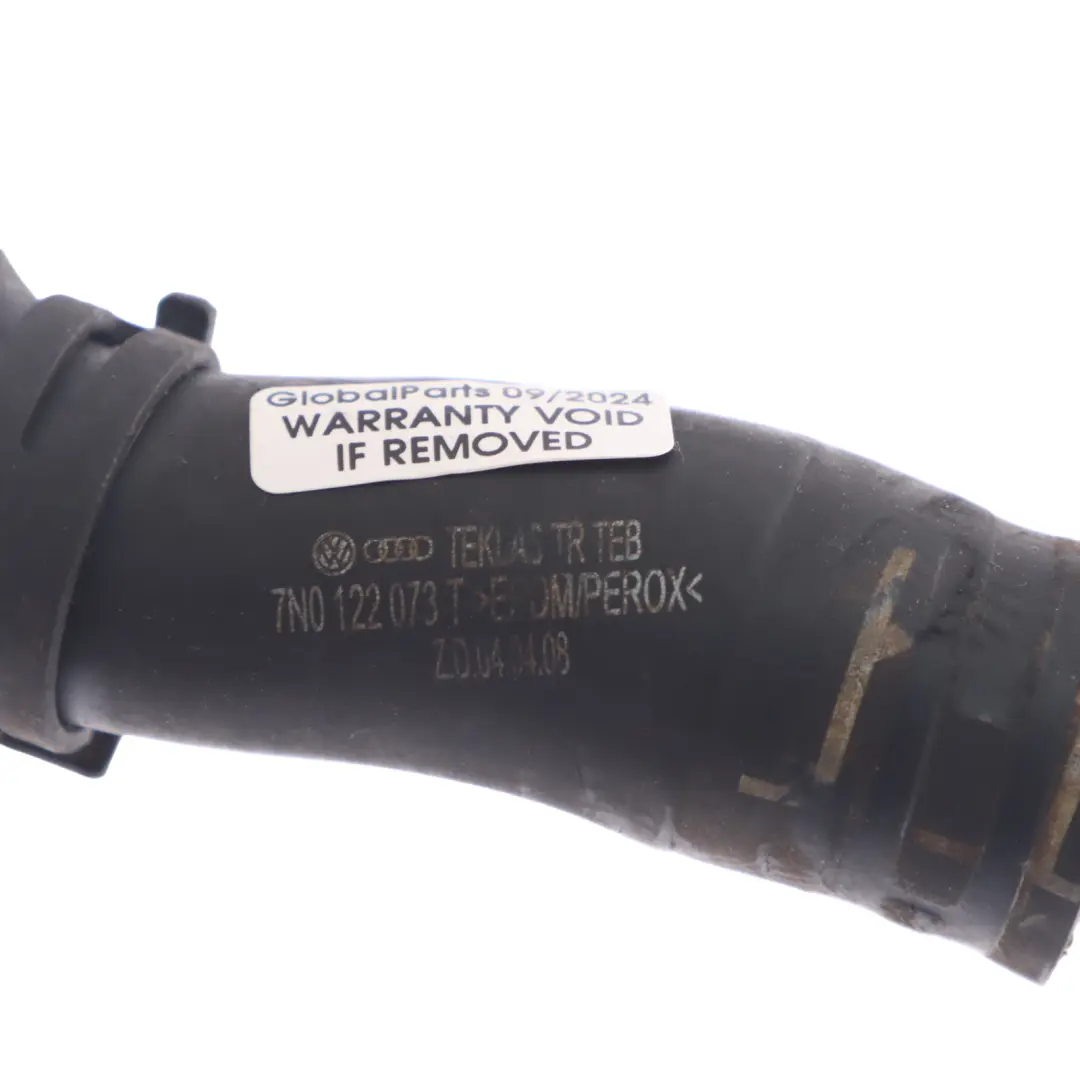 Volkswagen VW Tiguan 5N Wasserschlauch Kühlmittel Kühlung Rohrleitung - SKU 7N0122073T - Teilenummer 7N0122073T
