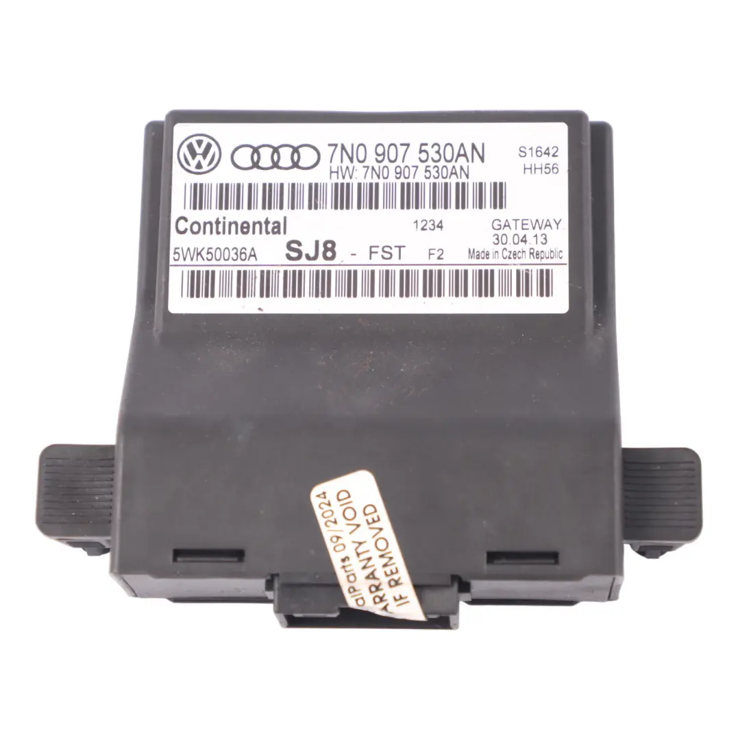 Central Gateway Control Unit Module Relay ECU Volkswagen Passat B7 - SKU 7N0907530AN - Part number 7N0907530AN