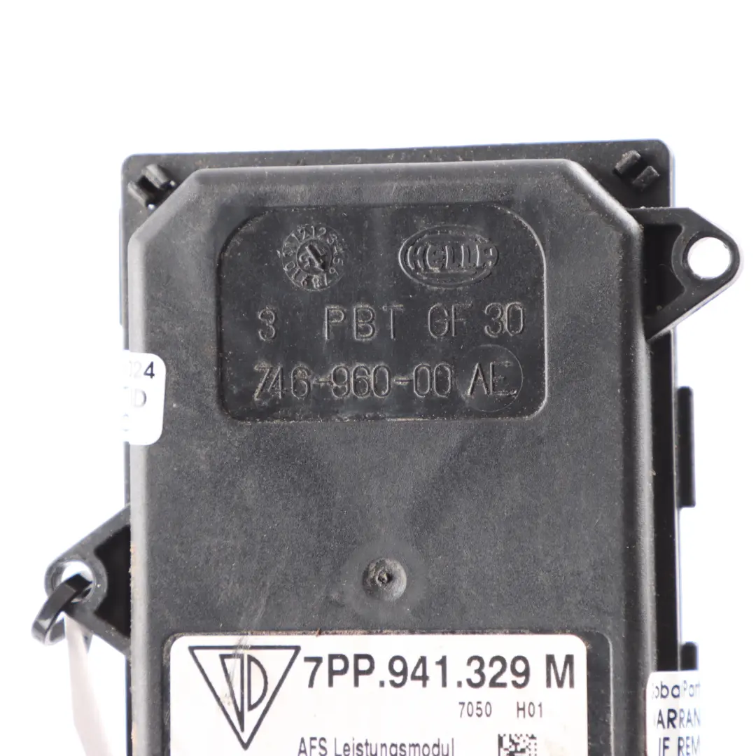 Audi Q3 8U Control Unit Headlight Ballast Module - SKU 7PP941329M - Part number 7PP941329M