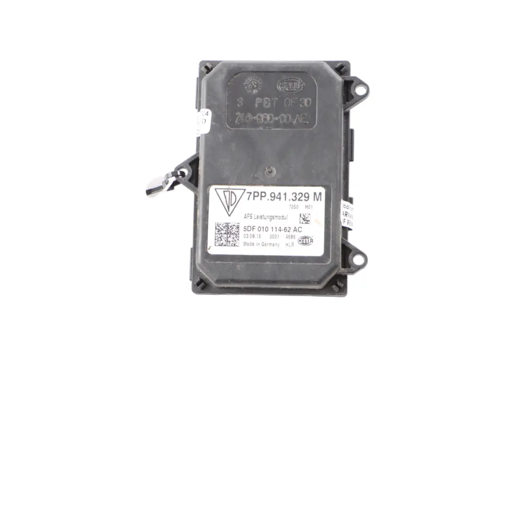 Audi Q3 8U Control Unit Headlight Ballast Module - SKU 7PP941329M - Part number 7PP941329M