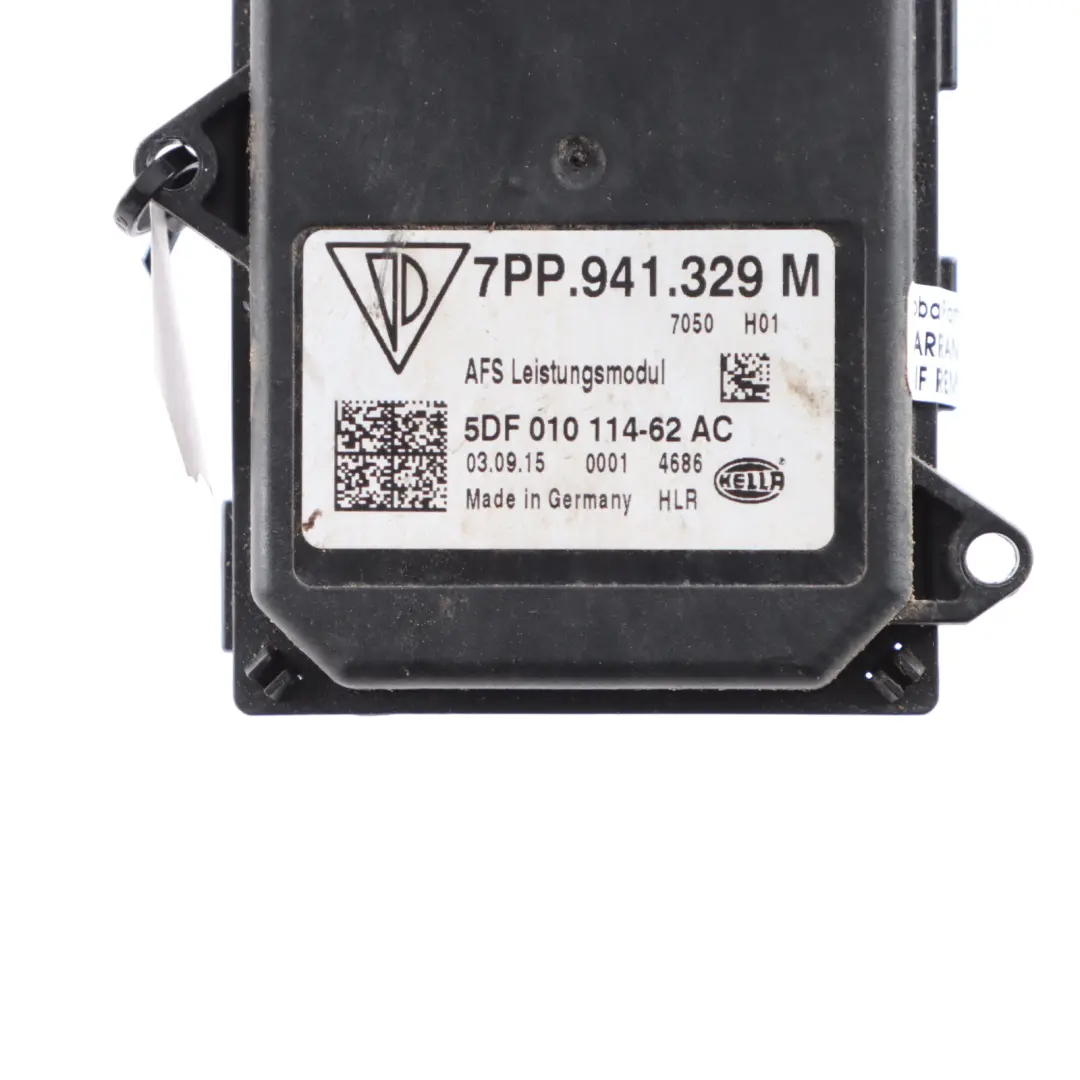 Audi Q3 8U Control Unit Headlight Ballast Module - SKU 7PP941329M - Part number 7PP941329M