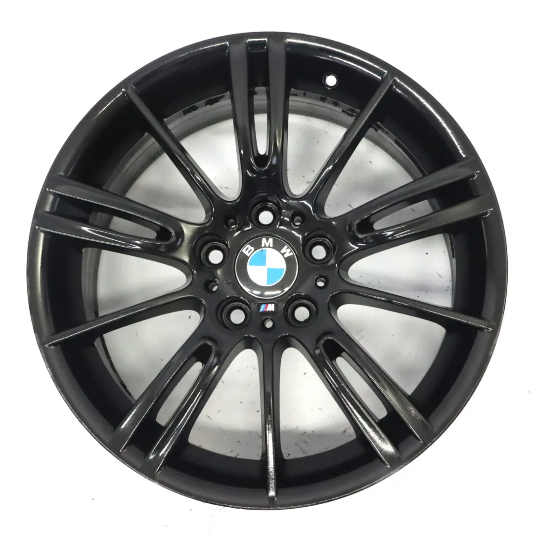 BMW E90 E91 E92 Llanta Trasera de Aluminio Negra 18 "Habla 193 8,5J ET:3 7 - SKU 8036934-3 - Número de pieza 8036934