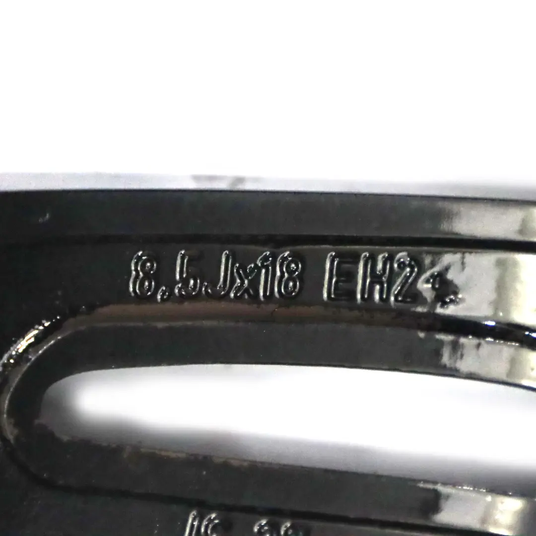 BMW E90 E91 E92 Llanta Trasera de Aluminio Negra 18 "Habla 193 8,5J ET:3 7 - SKU 8036934-3 - Número de pieza 8036934