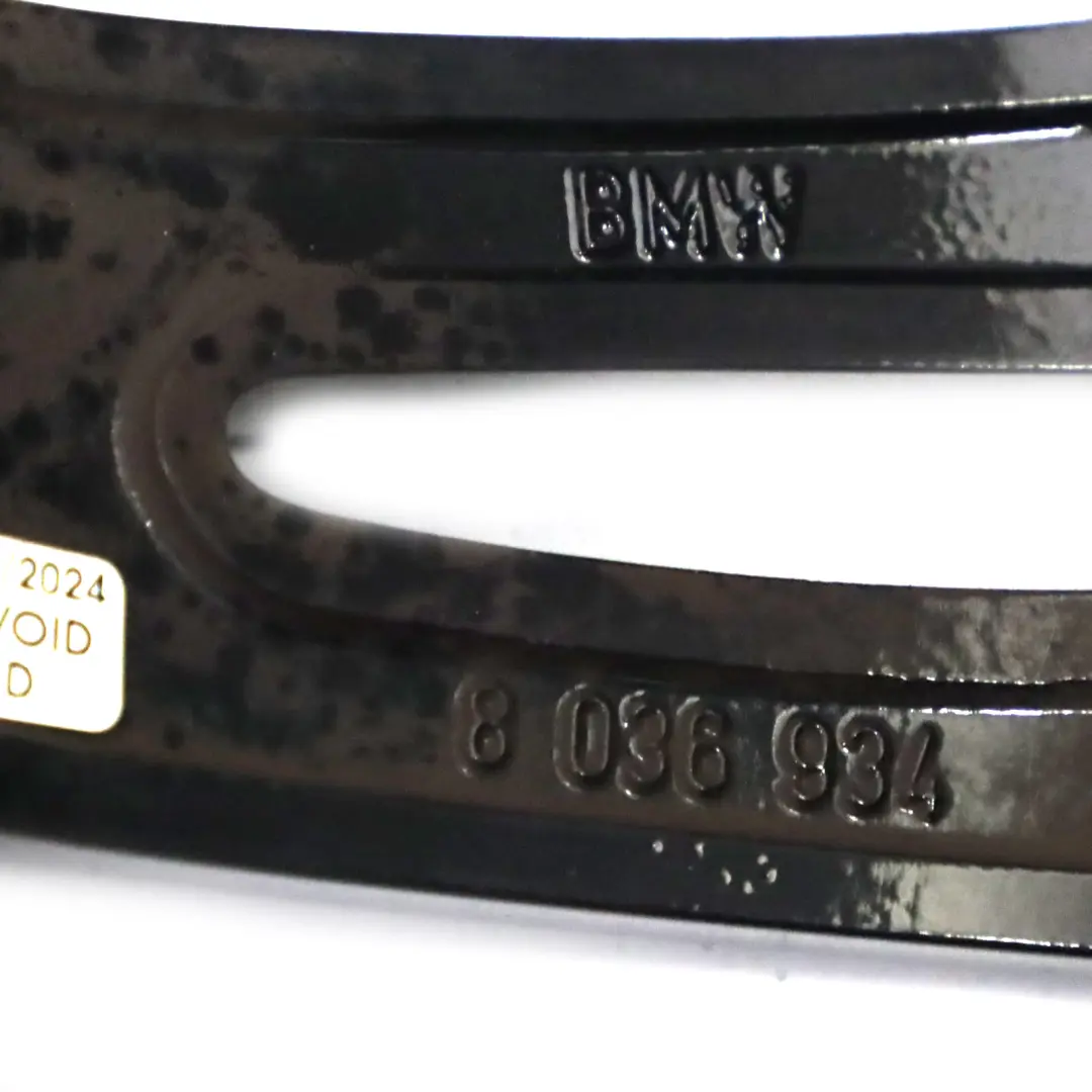 BMW E90 E91 E92 Llanta Trasera de Aluminio Negra 18 "Habla 193 8,5J ET:3 7 - SKU 8036934-3 - Número de pieza 8036934