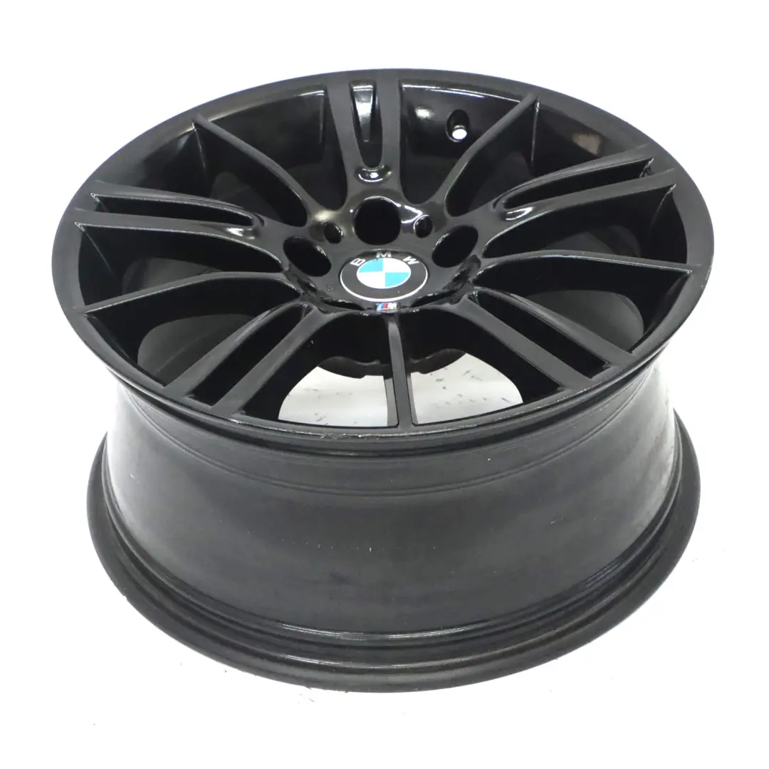 BMW E90 E91 E92 Black Rear Alloy Wheel Rim 18" 8,5J ET:37 M Spider Spoke 193 - SKU 8036934-3 - Part number 8036934