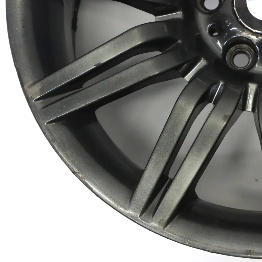 Front Alloy Wheel Rim 19" 8,5J ET:18 M Double Spoke 172 to BMW E60 E61 with Part number 8036948 BMW E60 E61 Front Alloy Wheel Rim 19" 8,5J ET:18 M Double Spoke 172 - SKU 8036948-9 - Part number 8036948