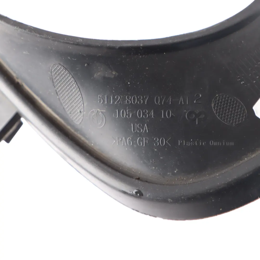 BMW X5 E70 Rear End Exhaust Tip Heat Protection Ring Right O/S - SKU 8037074 - Part number 8037074
