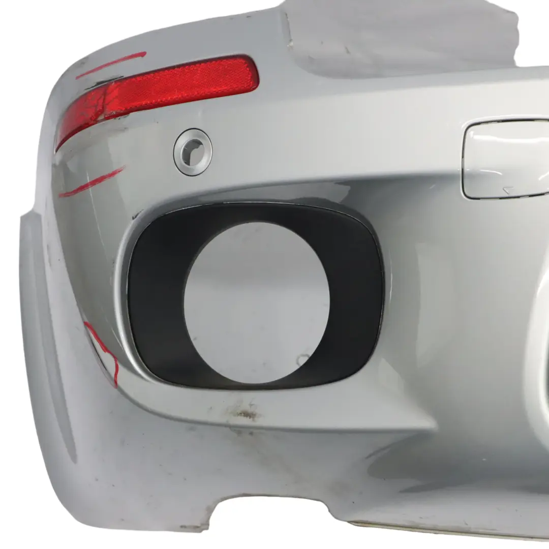 Bumper Trim Panel Titansilber Silver Metallic - 475 to BMW X5 E70 M Sport Rear with Part number 8037277 BMW X5 E70 M Sport Rear Bumper Trim Panel Titansilber Silver Metallic - 475 - SKU 8037277-TS1 - Part number 8037277