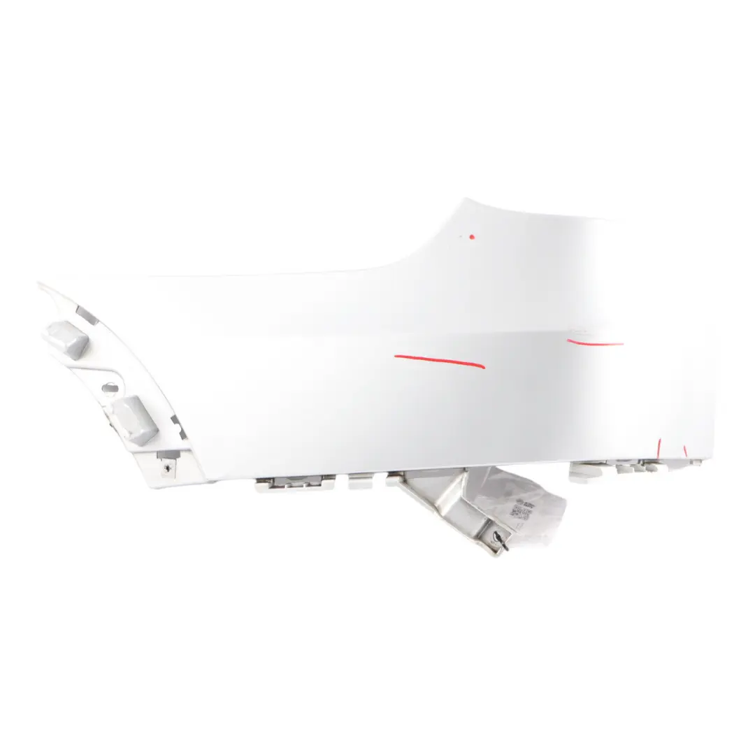 Bumper BMW X5 E70 M Sport Left N/S Lateral Trim Panel Titan Silver - 354 to Rear with Part number 8037281 Rear Bumper BMW X5 E70 M Sport Left N/S Lateral Trim Panel Titan Silver - 354 - SKU 8037281-TS1 - Part number 8037281