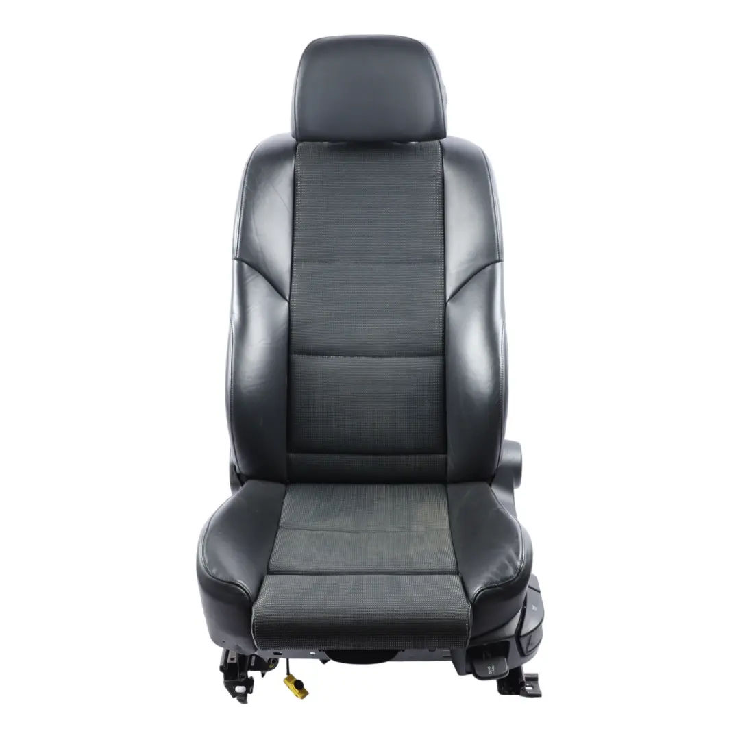  Asiento Delantero BMW E60 E61 LCI Sport Tela Cuero Izquierdo Antracita Linterna - SKU 8039460-1 - Número de pieza 8039460