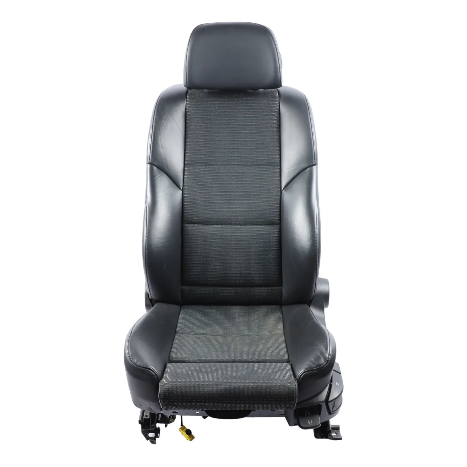 Asiento Delantero BMW E60 E61 LCI Sport Tela Cuero Izquierdo Antracita Linterna