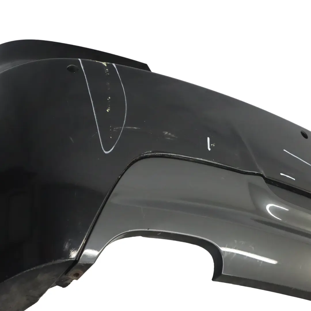 BMW E92 E93 Bumper Rear M Sport PDC Trim Covering Black Sapphire Metallic - 475 - SKU 8044934-BS3 - Part number 8044934
