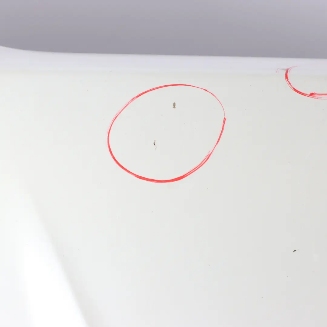 Bumper BMW E92 E93 Coupe Convertible M Sport PDC Mineral White - A96 to Rear with Part number 8044934 Rear Bumper BMW E92 E93 Coupe Convertible M Sport PDC Mineral White - A96 - SKU 8044934-MW1 - Part number 8044934