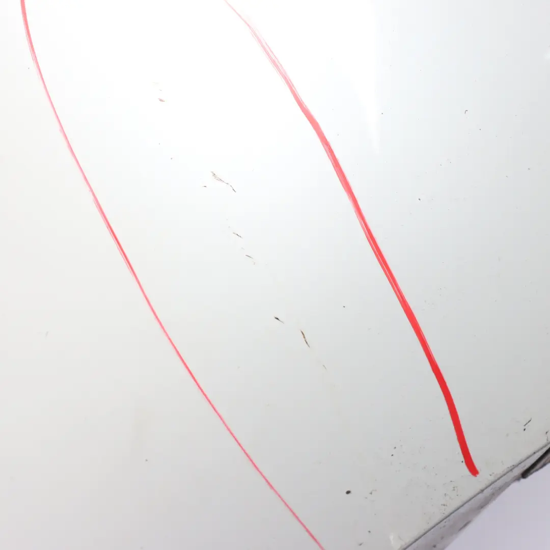 Bumper BMW E92 E93 Coupe Convertible M Sport PDC Mineral White - A96 to Rear with Part number 8044934 Rear Bumper BMW E92 E93 Coupe Convertible M Sport PDC Mineral White - A96 - SKU 8044934-MW1 - Part number 8044934