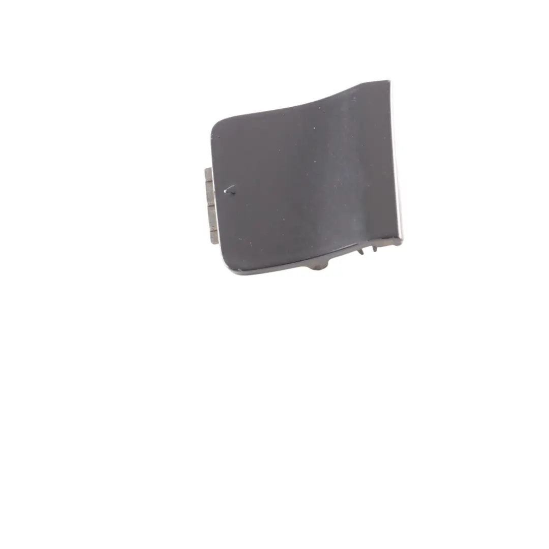 Bumper Left N/S Towing Eye Cover Black Sapphire - 475 to BMW X3 F25 M Sport Rear with Part number 8048133 BMW X3 F25 M Sport Rear Bumper Left N/S Towing Eye Cover Black Sapphire - 475 - SKU 8048133-BS - Part number 8048133