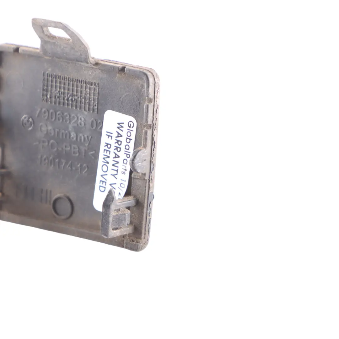 BMW F11 M Sport Towing Eye Hook Cover Flap Rear Sophistograu Brillanteffekt B90 - SKU 8049242-SBR - Part number 8049242