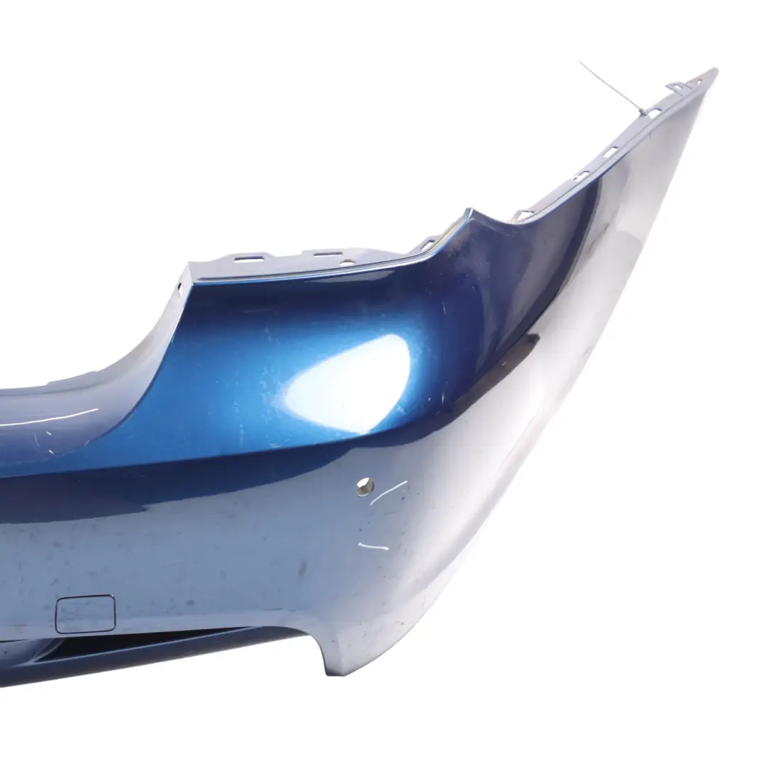 BMW E90 LCI Rear Bumper Panel M Aerokit PDC Le Mans Blue Metallic - 381 - SKU 8041139-LMB - Part number 8049689