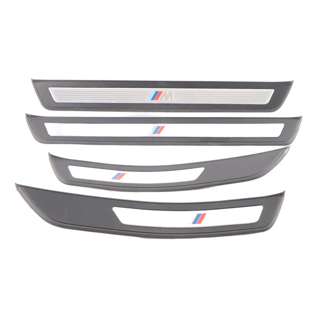 Striscia D'Ingresso Rivestimento Della Porta Set Davanzali per BMW F10 F11 M Sport con numero di parte 8050054 BMW F10 F11 M Sport Striscia D'Ingresso Rivestimento Della Porta Set Davanzali - SKU 8050054 - Numero di parte 8050054