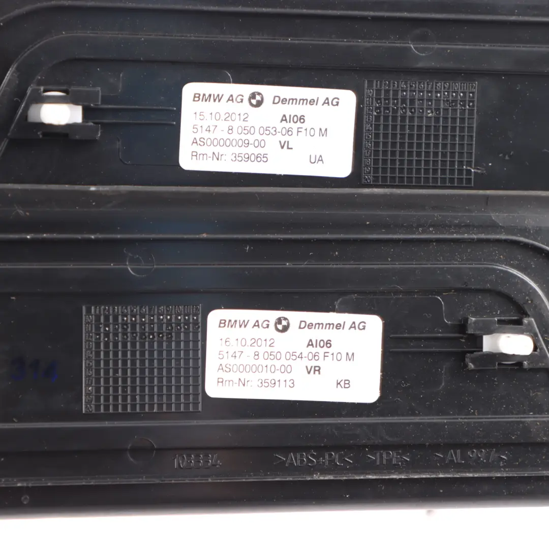 Striscia D'Ingresso BMW F10 M Sport Rivestimento Portiera Set Davanzale  - SKU 8050054 - Numero di parte 8050054