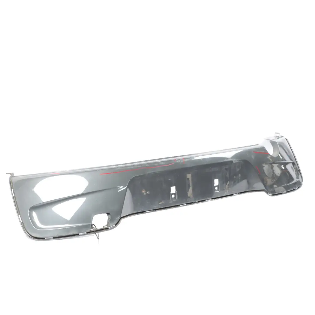 Bumper Diffuser BMW F20 F21 M Sport Bottom Trim Panel Insert to Rear with Part number 8050769 Rear Bumper Diffuser BMW F20 F21 M Sport Bottom Trim Panel Insert - SKU 8050769 - Part number 8050769