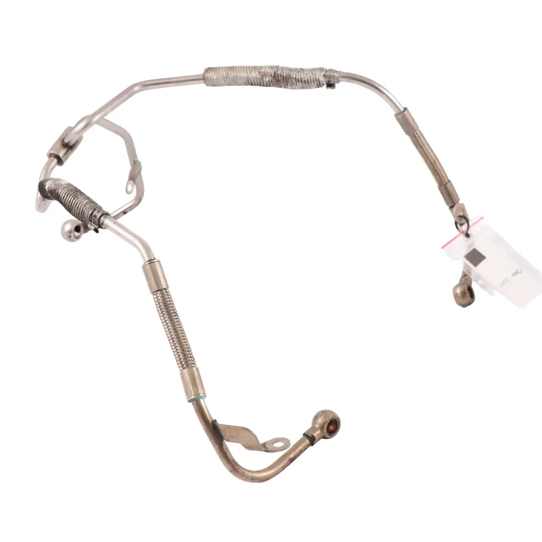  Oil Pipe BMW F10 M5 F12 M6 S63N Turbocharger Engine Block Oil Feed Line - SKU 8053164-1 - Part number 8053164