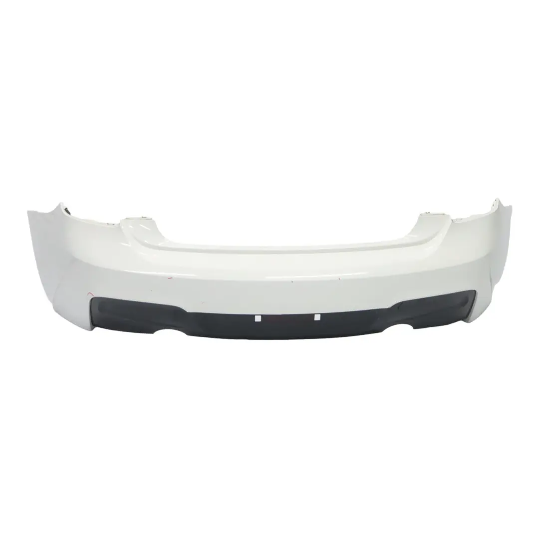 BMW F20 F21 M Sport Rear Bumper Trim Panel PDC Alpinweiss White 3 - 300 - SKU 8055067-AW - Part number 8055067
