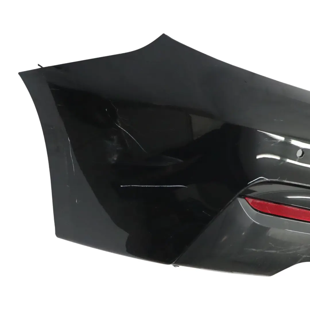 BMW F22 F23 Bumper Rear Trim Panel M Sport Black Sapphire Metallic - 475 - SKU 8055965-BS3 - Part number 8055965