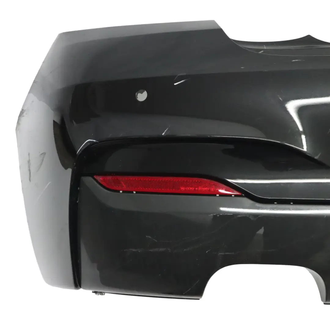 BMW F22 F23 Bumper Rear Trim Panel M Sport Black Sapphire Metallic - 475 - SKU 8055965-BS3 - Part number 8055965