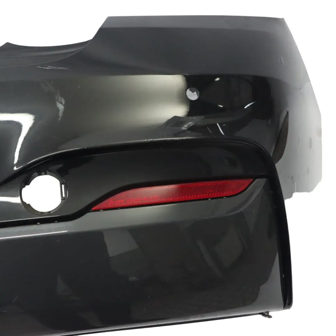 Bumper Rear Trim Panel M Sport Black Sapphire Metallic - 475 to BMW F22 F23 with Part number 8055965 BMW F22 F23 Bumper Rear Trim Panel M Sport Black Sapphire Metallic - 475 - SKU 8055965-BS3 - Part number 8055965