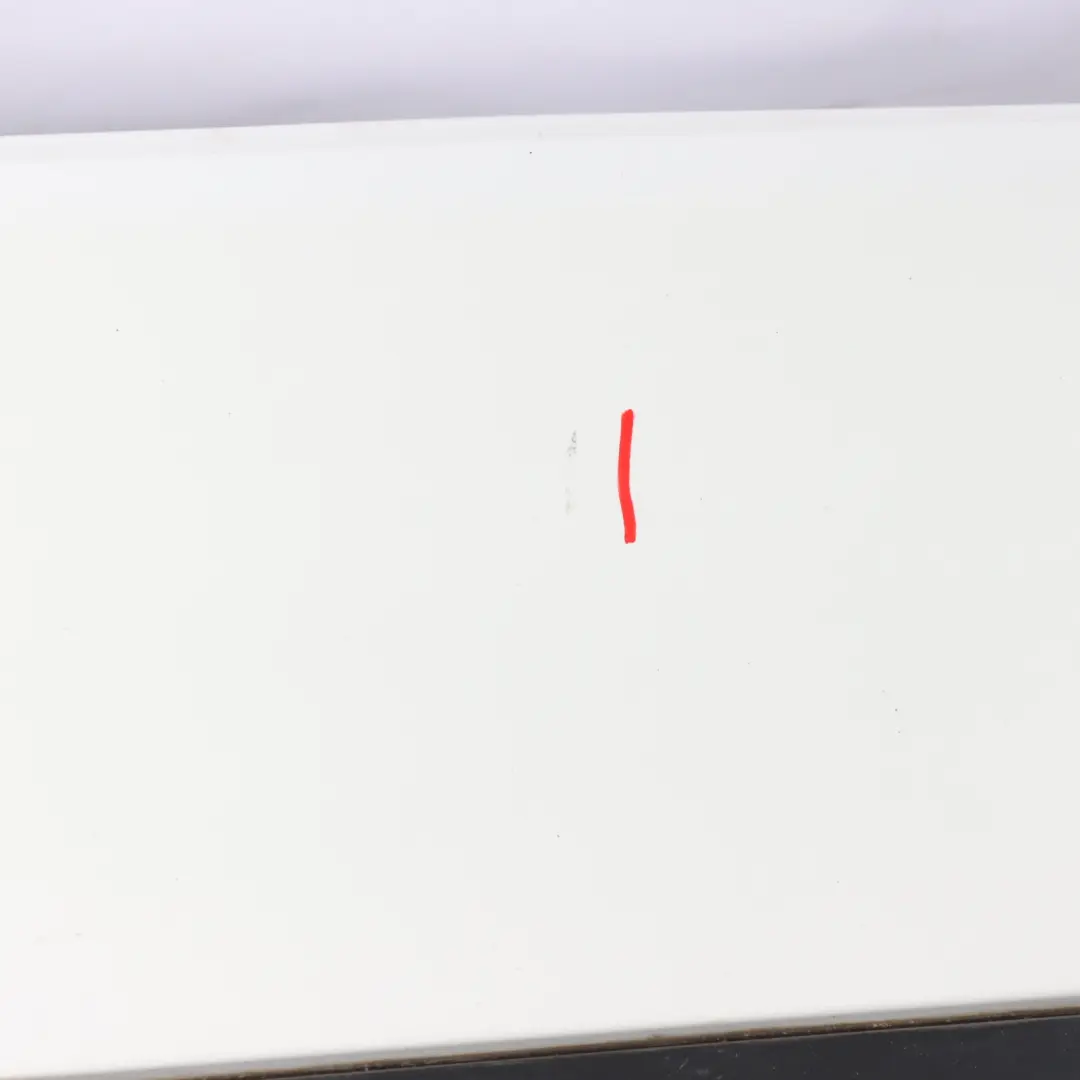 BMW F22 F23 Bumper Rear Trim Panel M Sport Mineralweiss Mineral White - A96 - SKU 8055965-MW1 - Part number 8055965