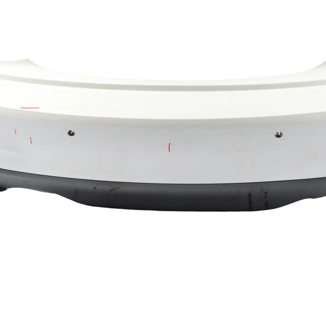 BMW F22 F23 Bumper Rear Trim Panel M Sport Mineralweiss Mineral White - A96 - SKU 8055965-MW1 - Part number 8055965