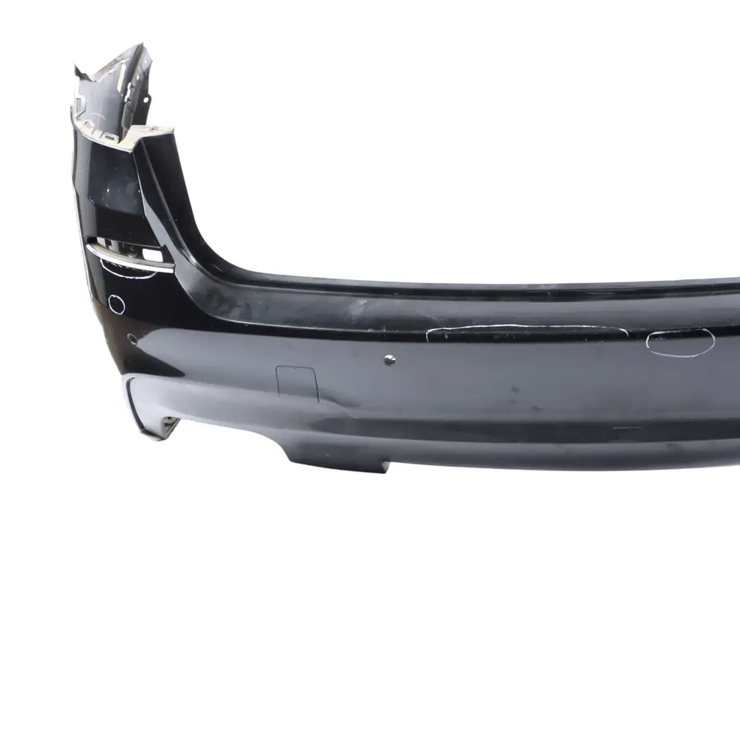 Bumper Trim Panel PDC Black Sapphire Metallic - 475 to BMW X3 F25 M Sport Rear with Part number 8056245 BMW X3 F25 M Sport Rear Bumper Trim Panel PDC Black Sapphire Metallic - 475 - SKU 8056245-BS - Part number 8056245