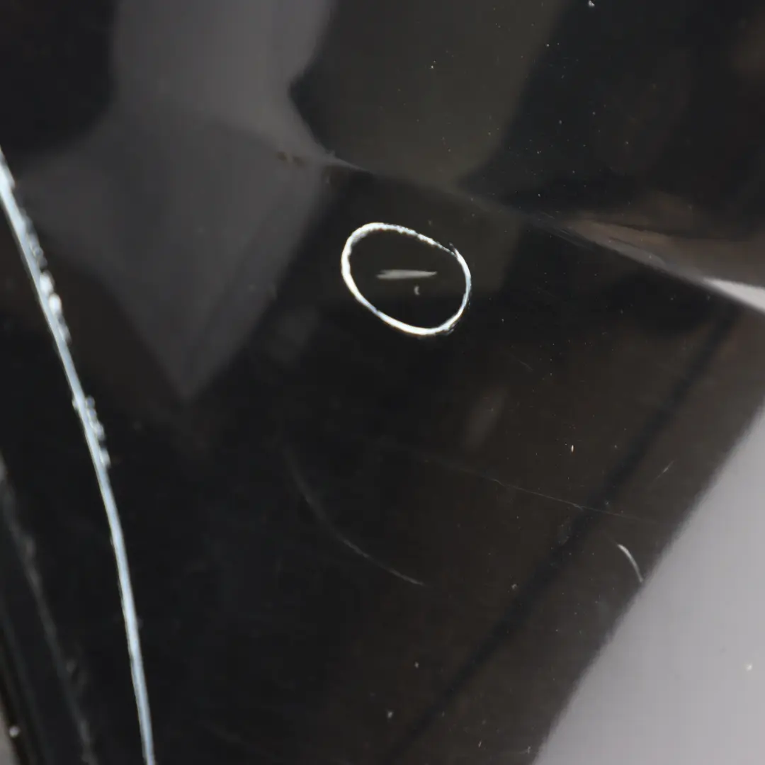 Bumper Trim Panel PDC Black Sapphire Metallic - 475 to BMW X3 F25 M Sport Rear with Part number 8056245 BMW X3 F25 M Sport Rear Bumper Trim Panel PDC Black Sapphire Metallic - 475 - SKU 8056245-BS - Part number 8056245