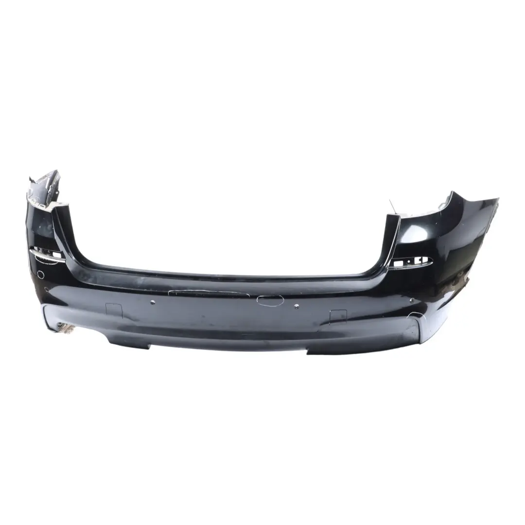 Bumper Trim Panel PDC Black Sapphire Metallic - 475 to BMW X3 F25 M Sport Rear with Part number 8056245 BMW X3 F25 M Sport Rear Bumper Trim Panel PDC Black Sapphire Metallic - 475 - SKU 8056245-BS - Part number 8056245