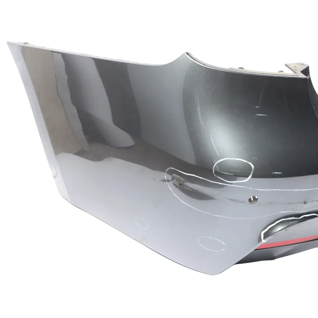 Bumper M Sport Trim Panel PDC Mineralgrau Grey Metallic - B39 to BMW F30 Rear with Part number 8056498 BMW F30 Rear Bumper M Sport Trim Panel PDC Mineralgrau Grey Metallic - B39 - SKU 8056498-MG - Part number 8056498