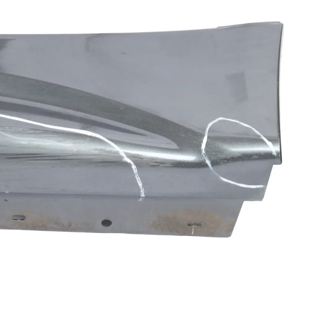 Side Skirt M Sport Sill Strip Left N/S Mineral Grey Metallic - B39 to BMW F30 F31 with Part number 8056579 BMW F30 F31 Side Skirt M Sport Sill Strip Left N/S Mineral Grey Metallic - B39 - SKU 8056579-MG - Part number 8056579