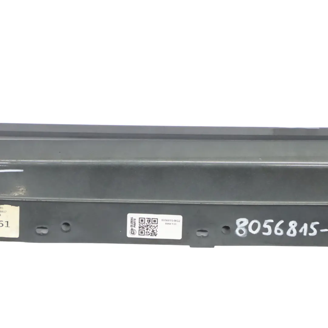BMW F20 Side Skirt M Sport Sill Strip Left N/S Mineralgrau Grey Metallic - B39 - SKU 8056815-MG2 - Part number 8056815