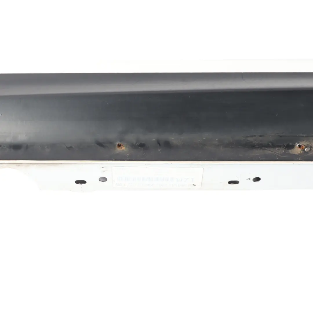 Side Skirt BMW F21 F22 M Sport Sill Strip Left N/S Mineralweiss White - A96 to with Part number 8056817 Side Skirt BMW F21 F22 M Sport Sill Strip Left N/S Mineralweiss White - A96 - SKU 8056817-MW1 - Part number 8056817