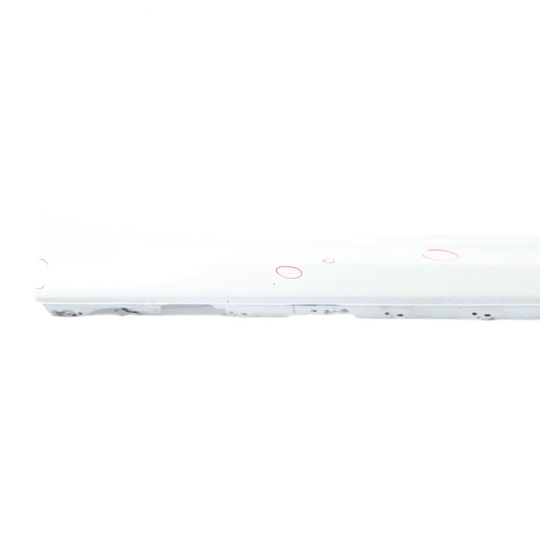 Sill Strip Side Skirt Right O/S Alpinweiss Alpine White 300 to BMW F21 F22 M Sport with Part number 8056818 BMW F21 F22 M Sport Sill Strip Side Skirt Right O/S Alpinweiss Alpine White 300 - SKU 8056818-AW1 - Part number 8056818