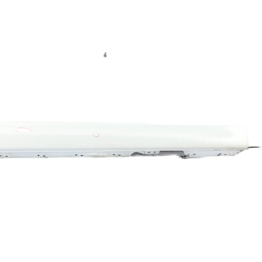 Sill Strip Side Skirt Right O/S Alpinweiss Alpine White 300 to BMW F21 F22 M Sport with Part number 8056818 BMW F21 F22 M Sport Sill Strip Side Skirt Right O/S Alpinweiss Alpine White 300 - SKU 8056818-AW1 - Part number 8056818
