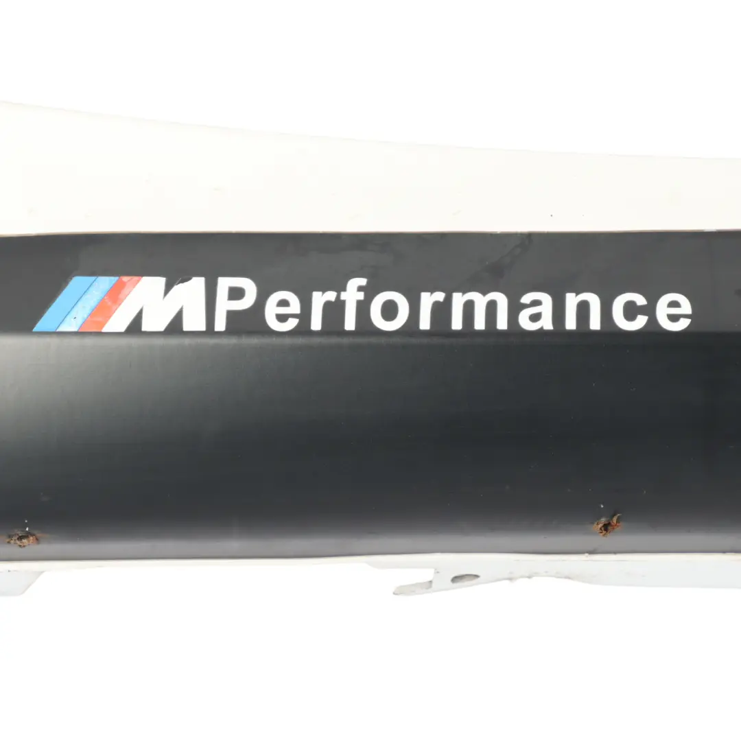 Side Skirt BMW F21 F22 M Sport Sill Strip Right O/S Mineralweiss White - A96 to with Part number 8056818 Side Skirt BMW F21 F22 M Sport Sill Strip Right O/S Mineralweiss White - A96 - SKU 8056818-MW1 - Part number 8056818