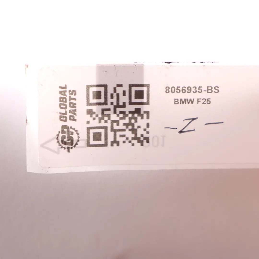 Front Bumper Tow Eye Cover Black Sapphire - 475 to BMW X3 F25 F26 M Sport with Part number 8056935 BMW X3 F25 F26 M Sport Front Bumper Tow Eye Cover Black Sapphire - 475 - SKU 8056935-BS - Part number 8056935