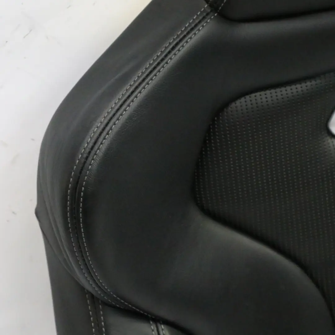 BMW F80 M3 Asiento Delantero Respaldo Cojín Izquierdo Cuero Negro - SKU 8058277-1 - Número de pieza 8058277