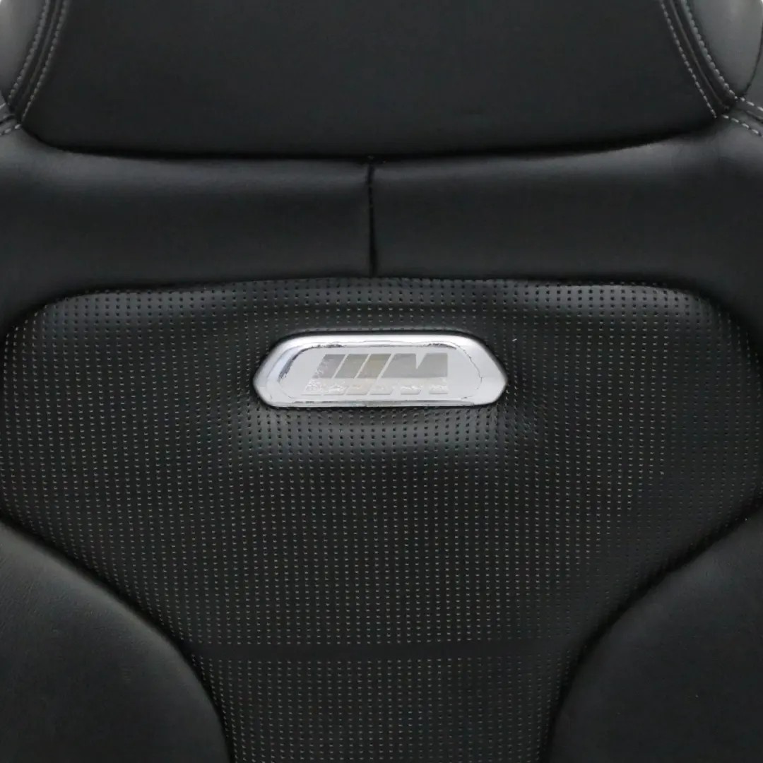 BMW F80 M3 Front Seat Back Rest Cushion Left N/S Trim Leather Black - SKU 8058277-1 - Part number 8058277