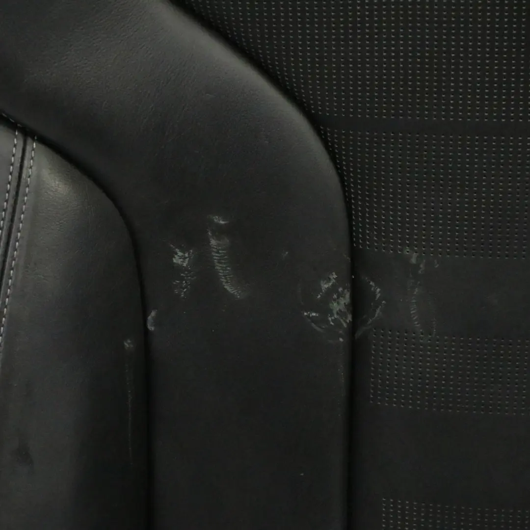BMW F80 M3 Asiento Delantero Respaldo Cojín Izquierdo Cuero Negro - SKU 8058277-1 - Número de pieza 8058277