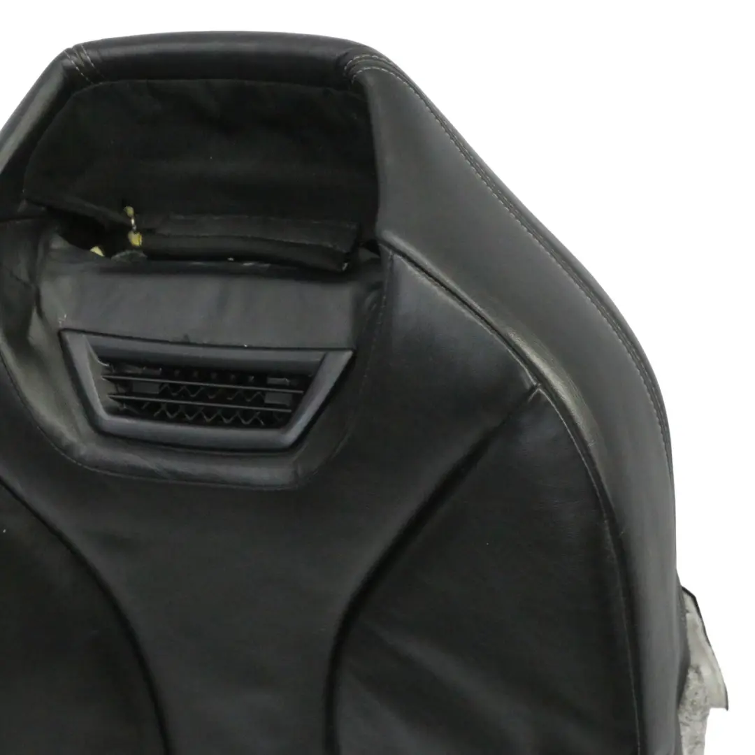 BMW F83 M Front Backrest Seat Cover Cushion Right O/S Leather Black - SKU 8058352 - Part number 8058352