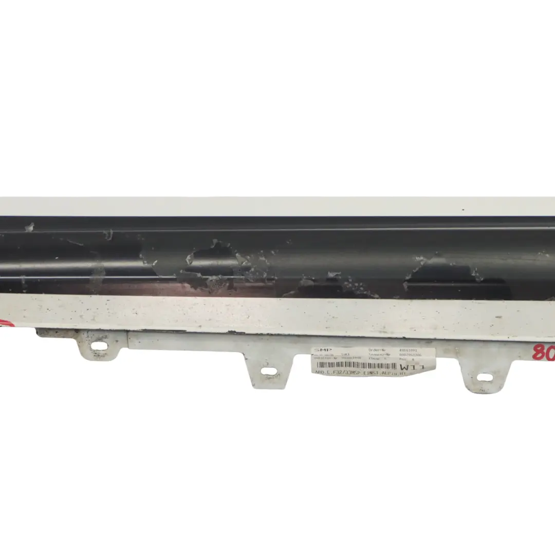  Side Skirt BMW F32 F33 M Sport Sill Strip Left N/S Alpinweiss White - 300 - SKU 8060847-AW2 - Part number 8060847