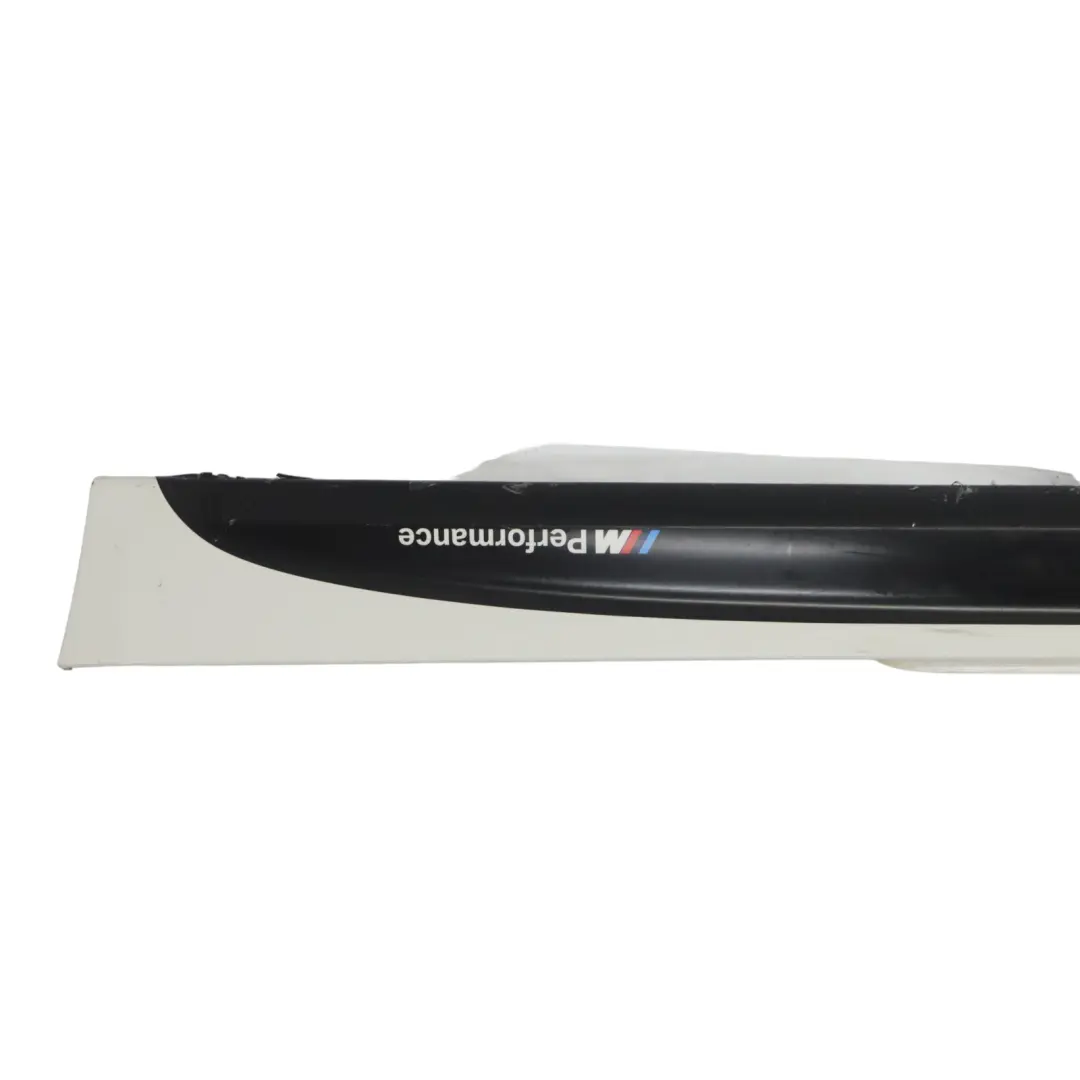  Side Skirt BMW F32 F33 M Sport Sill Strip Left N/S Alpinweiss White - 300 - SKU 8060847-AW2 - Part number 8060847