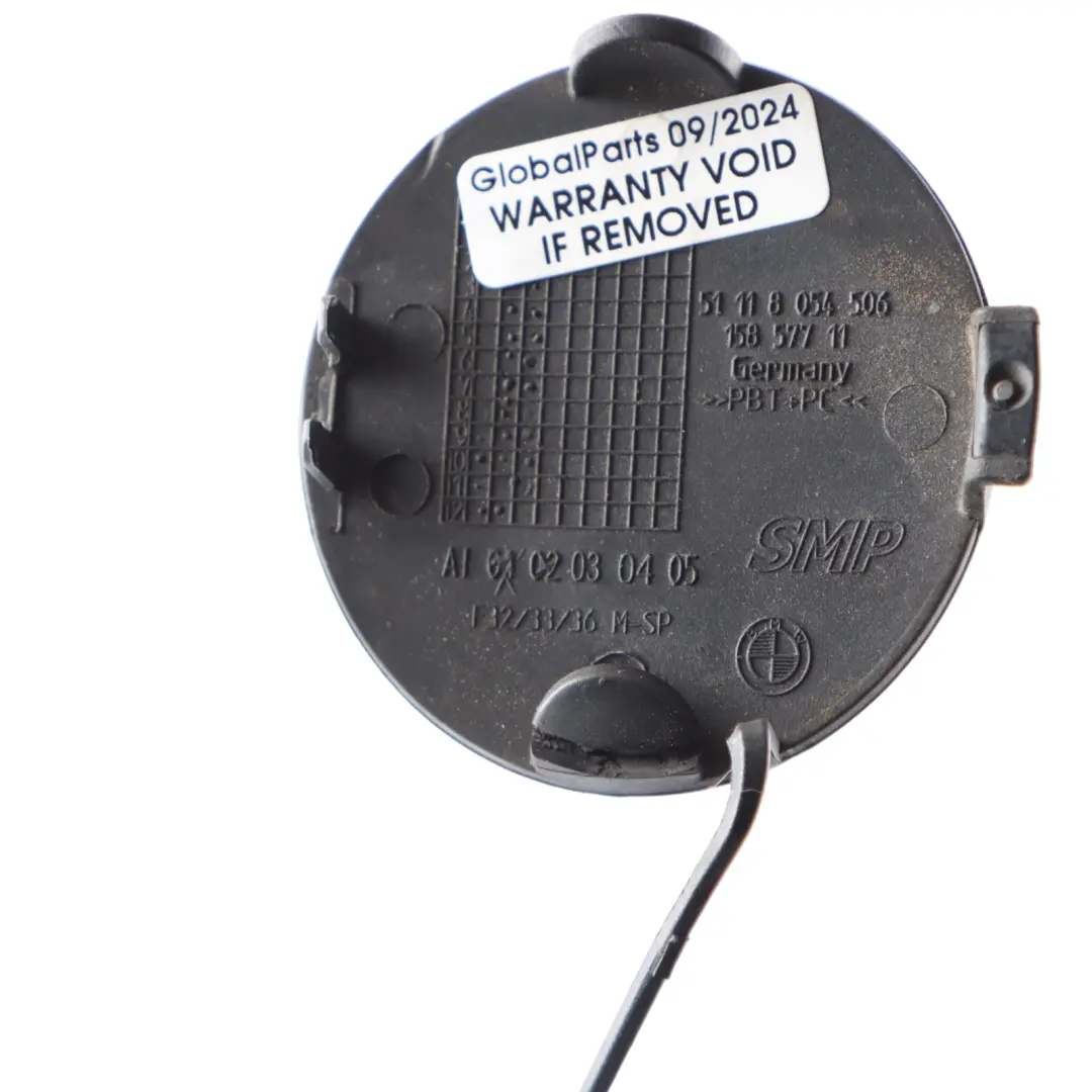 Front Bumper Cover BMW F32 F36 M Sport Tow Eye Flap Mineral Grey - B39 8054506 to with Part number 8061005 Front Bumper Cover BMW F32 F36 M Sport Tow Eye Flap Mineral Grey - B39 8054506 - SKU 8061005-MG - Part number 8061005